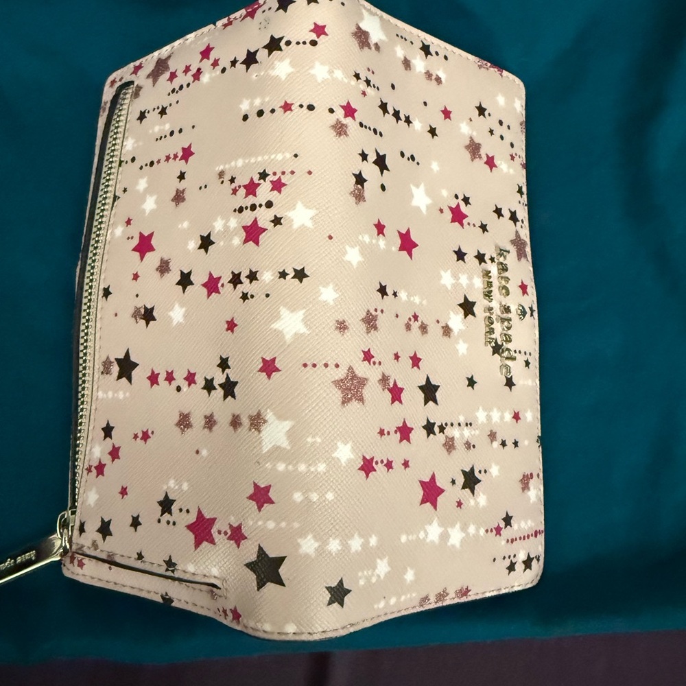 Eut Pink Star Patterned Wallet - image 2